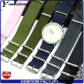 Yxl-031 Novo Estilo Perlon Strap Banda Promocional de Boa Qualidade Assista Strap Relógio de Pulso Perlon Strap Design Personalizado Por Atacado Pulseira de Relógio